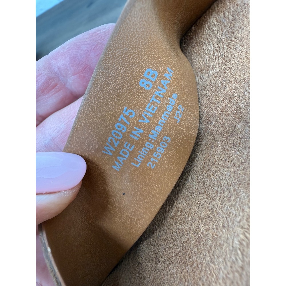 Cole Haan GrandPro Topspin Sandals Women's 8B Brown Leather Wedge Comfort - Picture 3 of 12